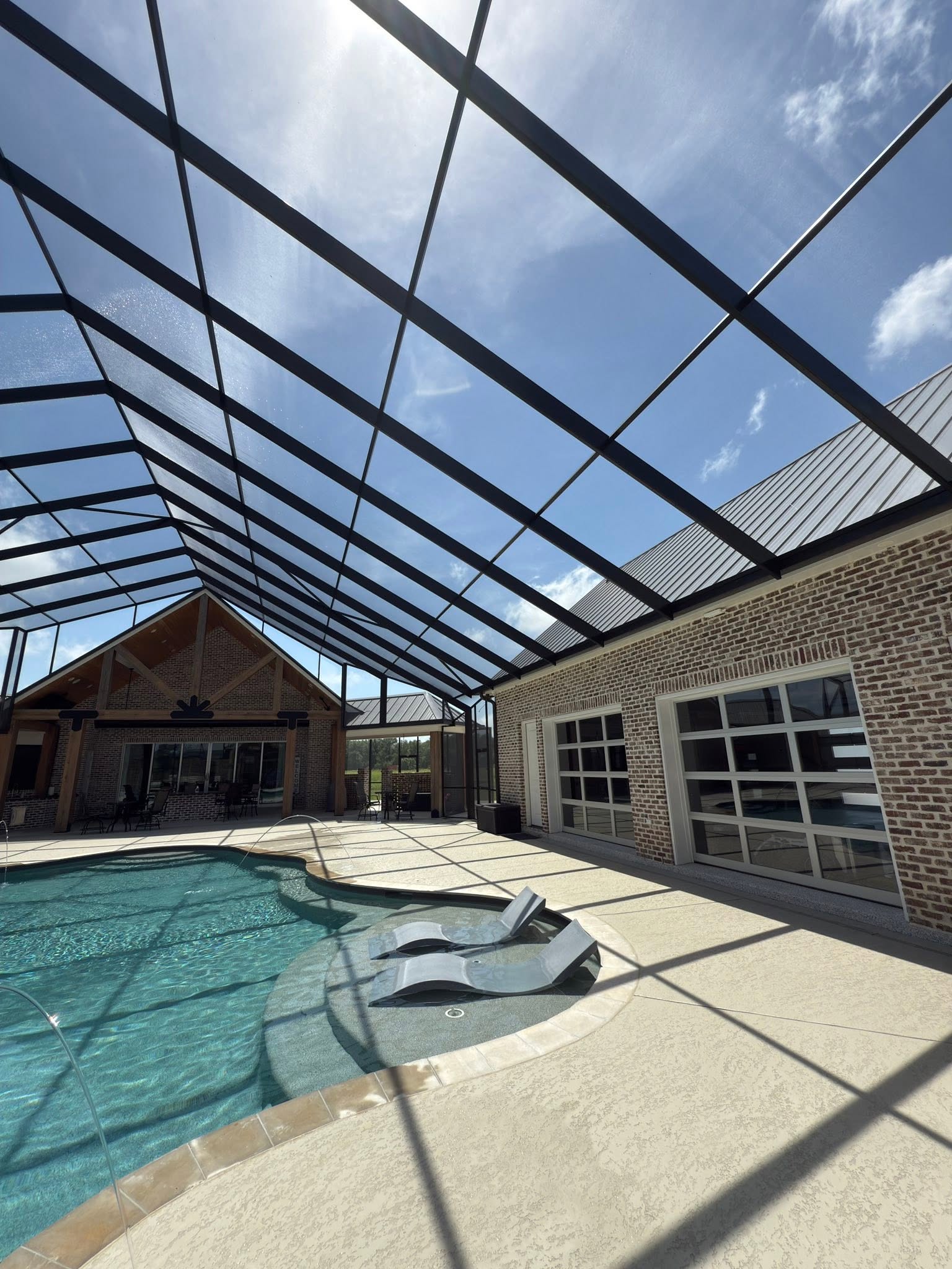 Custom in-ground pools.